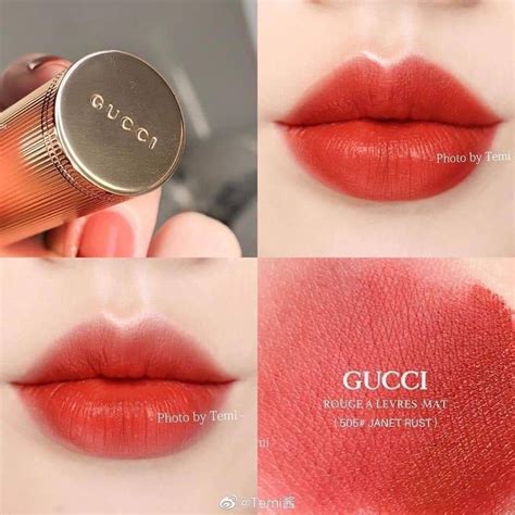 gucci janet 505 lipstick.